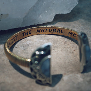 Natural Mystic Cuff || Moonstone