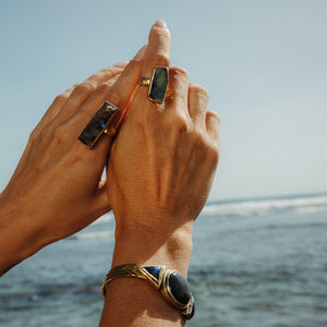 Boulder Opal Ring