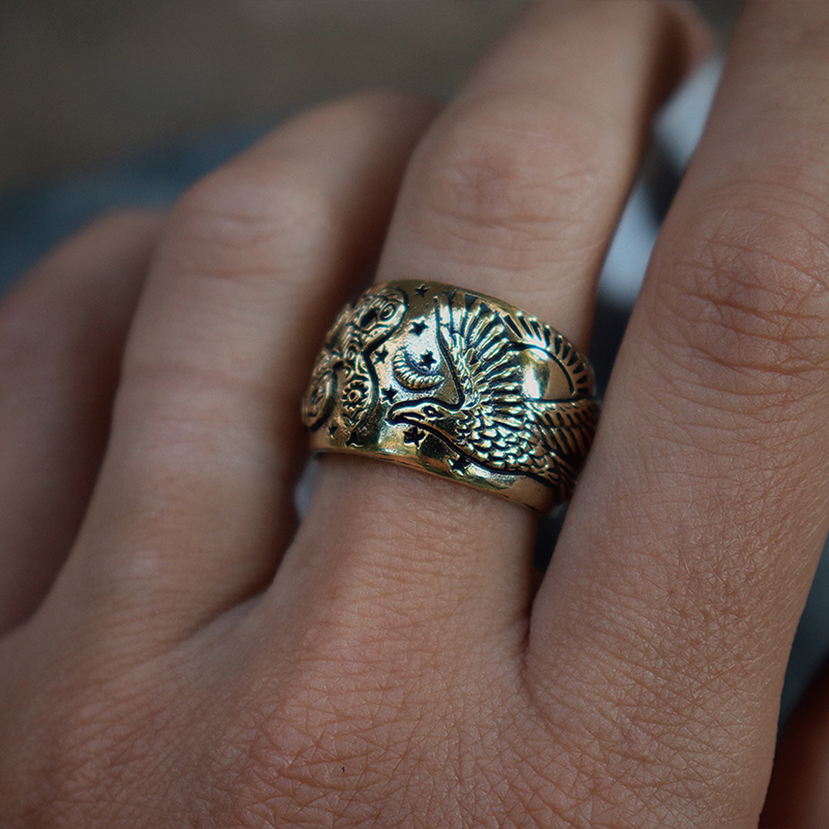 Women's Ring - no stone - Xavier Rudd Collab - Bahgsu