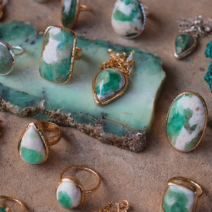Emerald Quartz Necklace