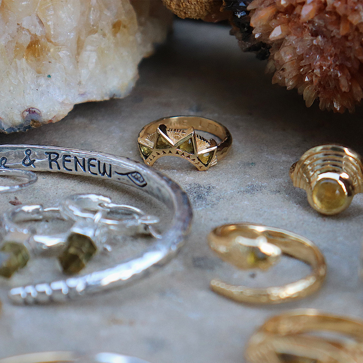 Your Light Ring || Citrine