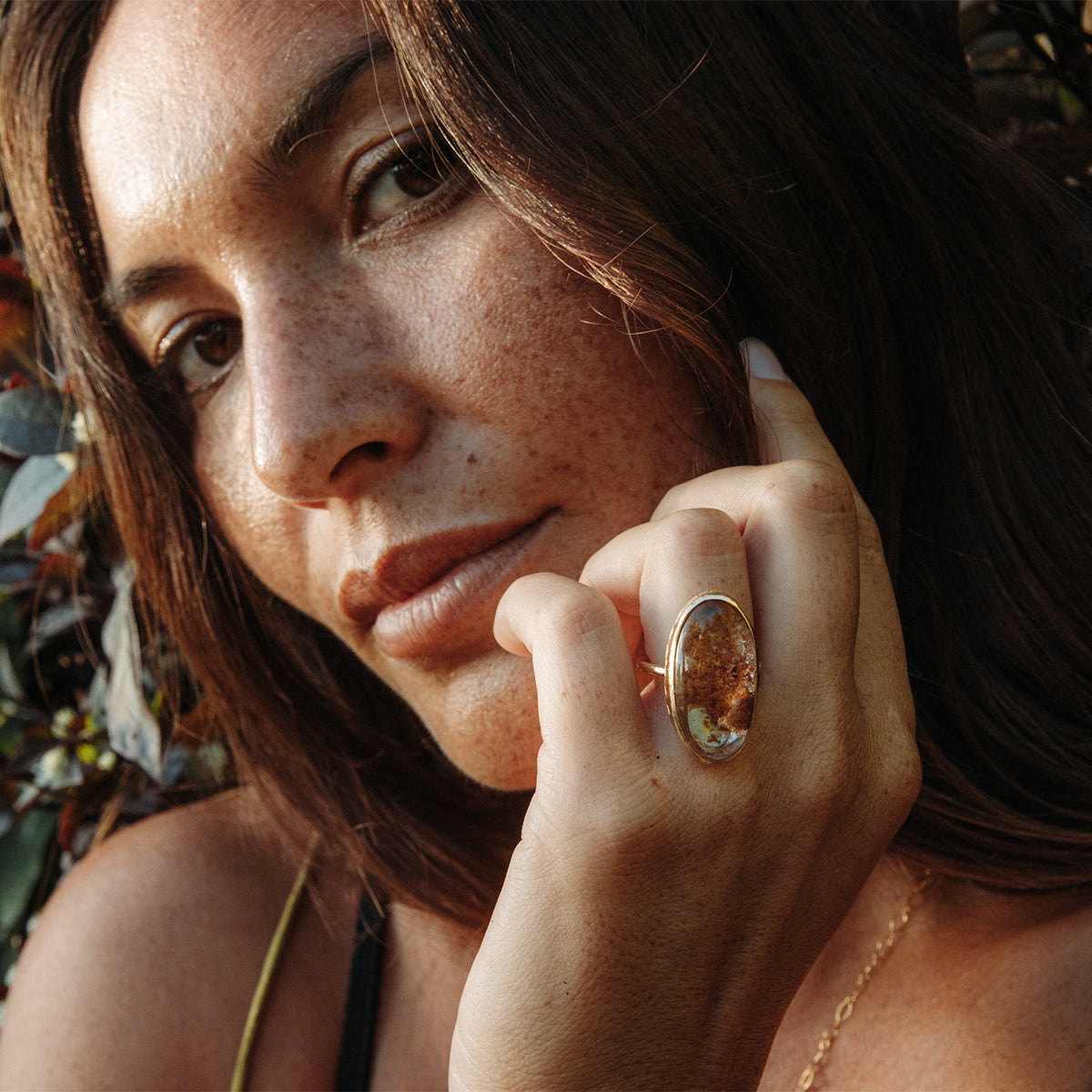 Garden Quartz Elfin Ring