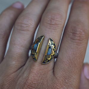 Natural Mystic Ring :: Moonstone