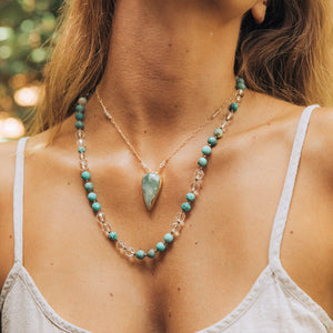 Moss Opal Necklace
