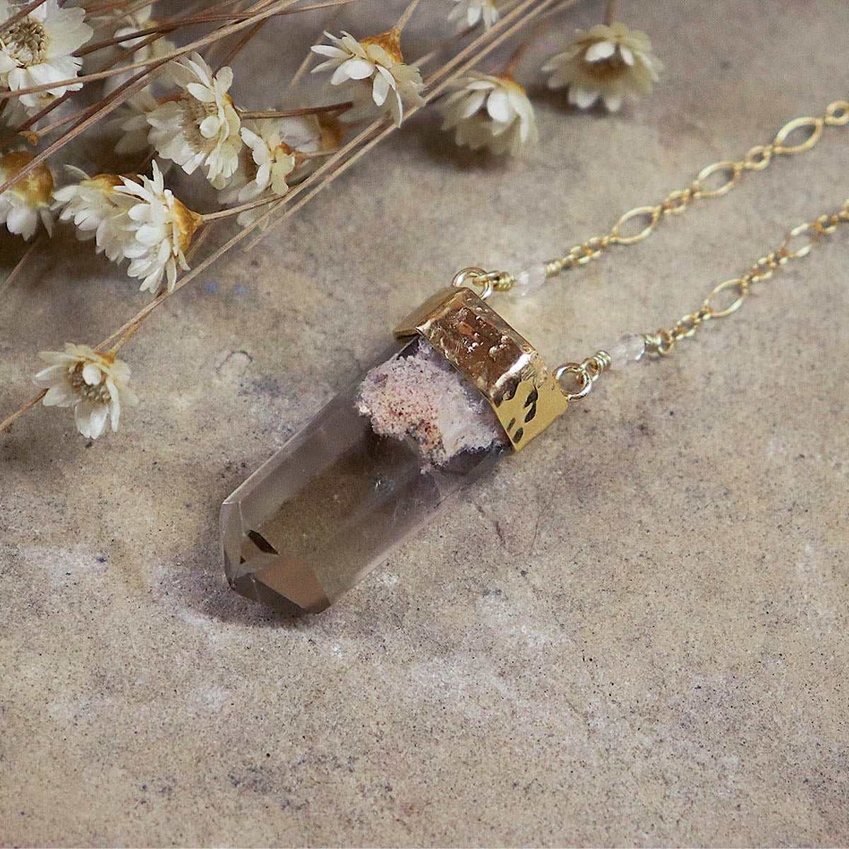 Rose Phantom Wand Necklace