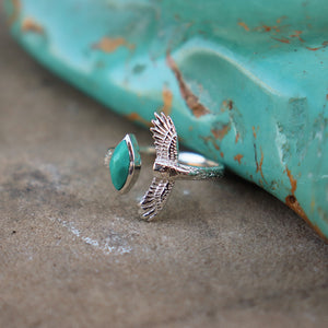 Elder Bird || Turquoise Ring