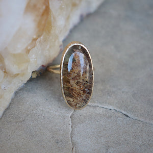 Garden Quartz Elfin Ring