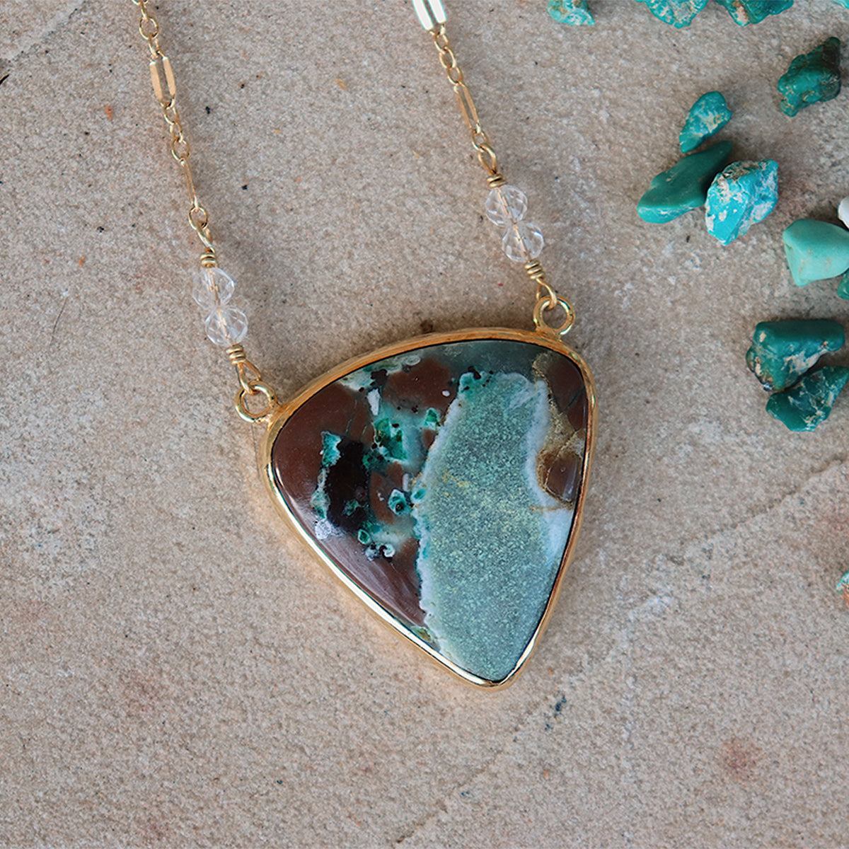 Arizona Chrysocolla Necklace