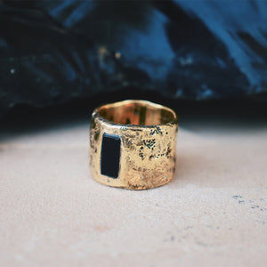 Intuition Ring || Obsidian