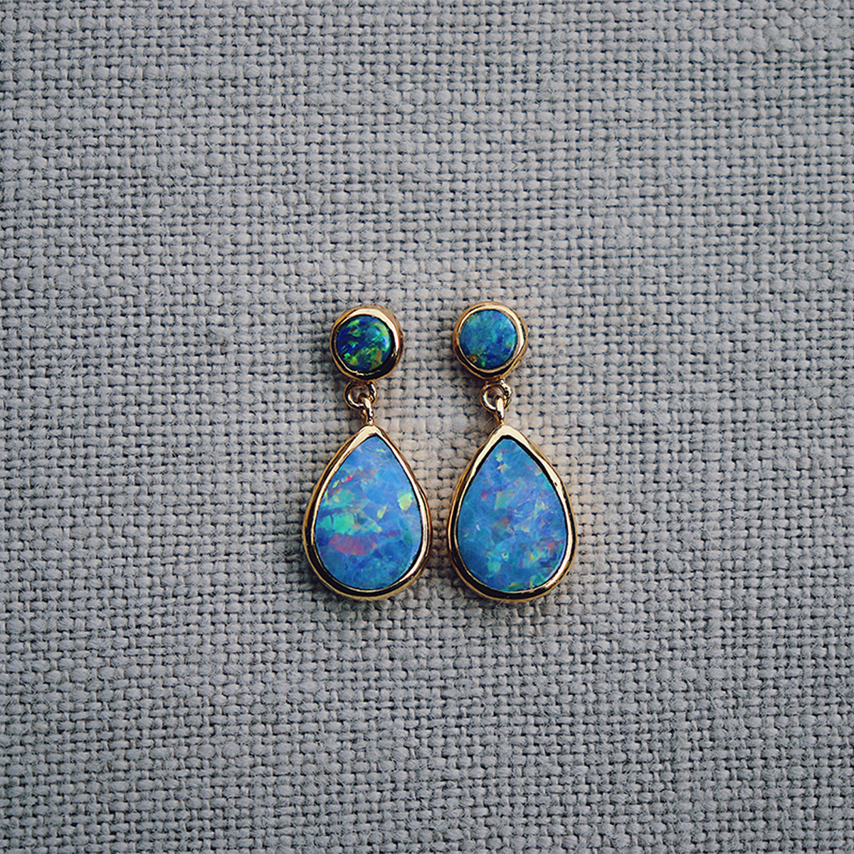 Fallen Star Earrings || wide tear