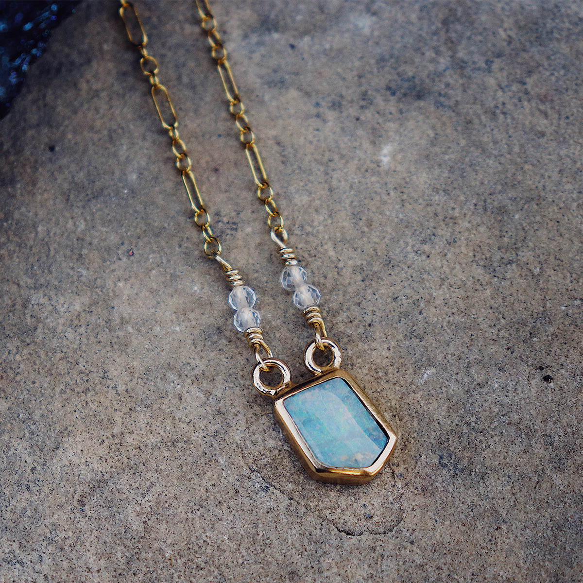 Boulder Opal Necklace