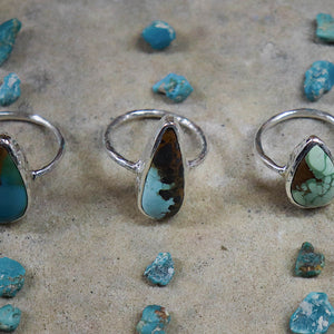 Royston Turquoise Elfin Ring