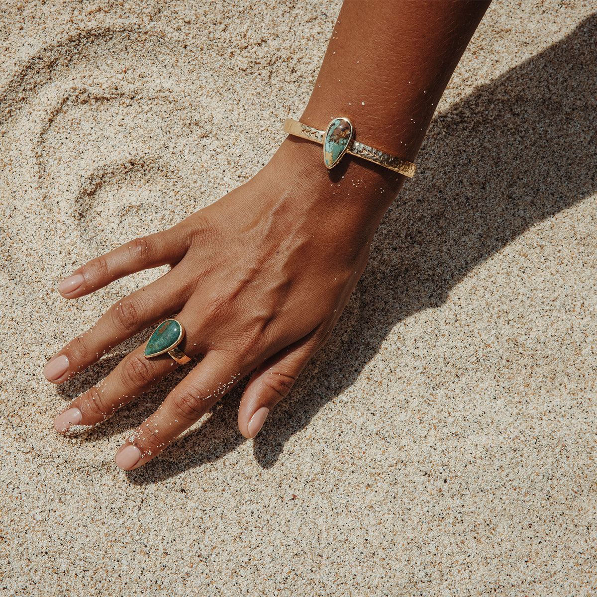 Heirloom Cuff || Royston Turquoise