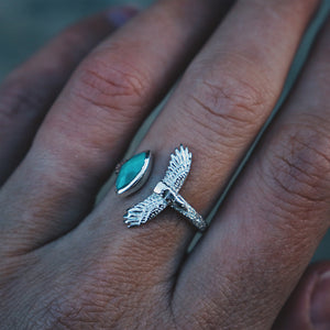 Elder Bird || Turquoise Ring