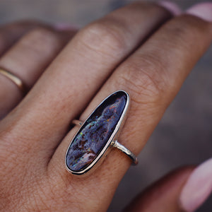 Boulder Opal Elfin Ring