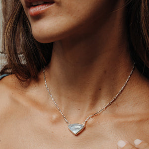 Rainbow Moonstone Necklace