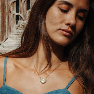 Rainbow Moonstone Necklace