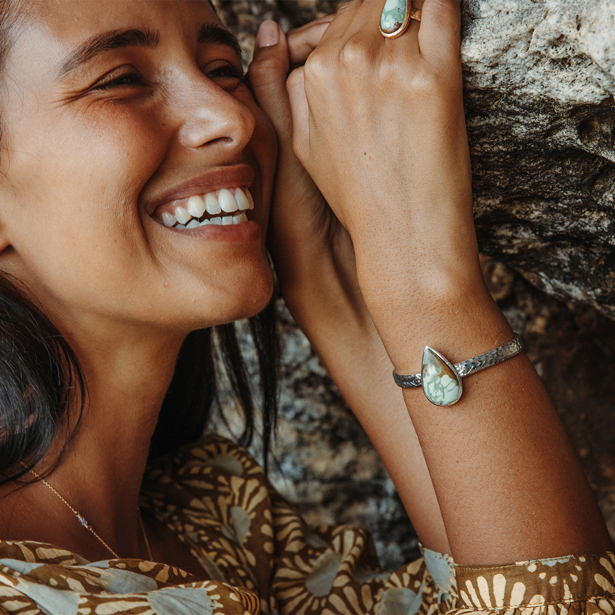 Heirloom Cuff || Royston Turquoise