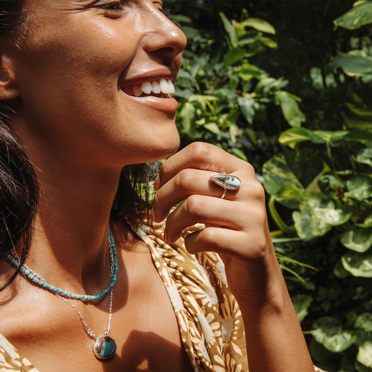 Royston Turquoise Elfin Ring