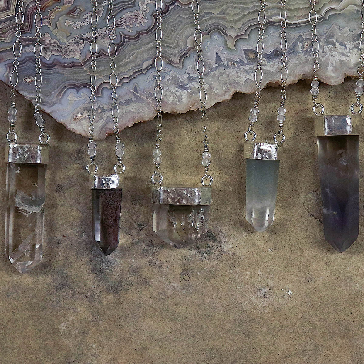 Rose Phantom Wand Necklace