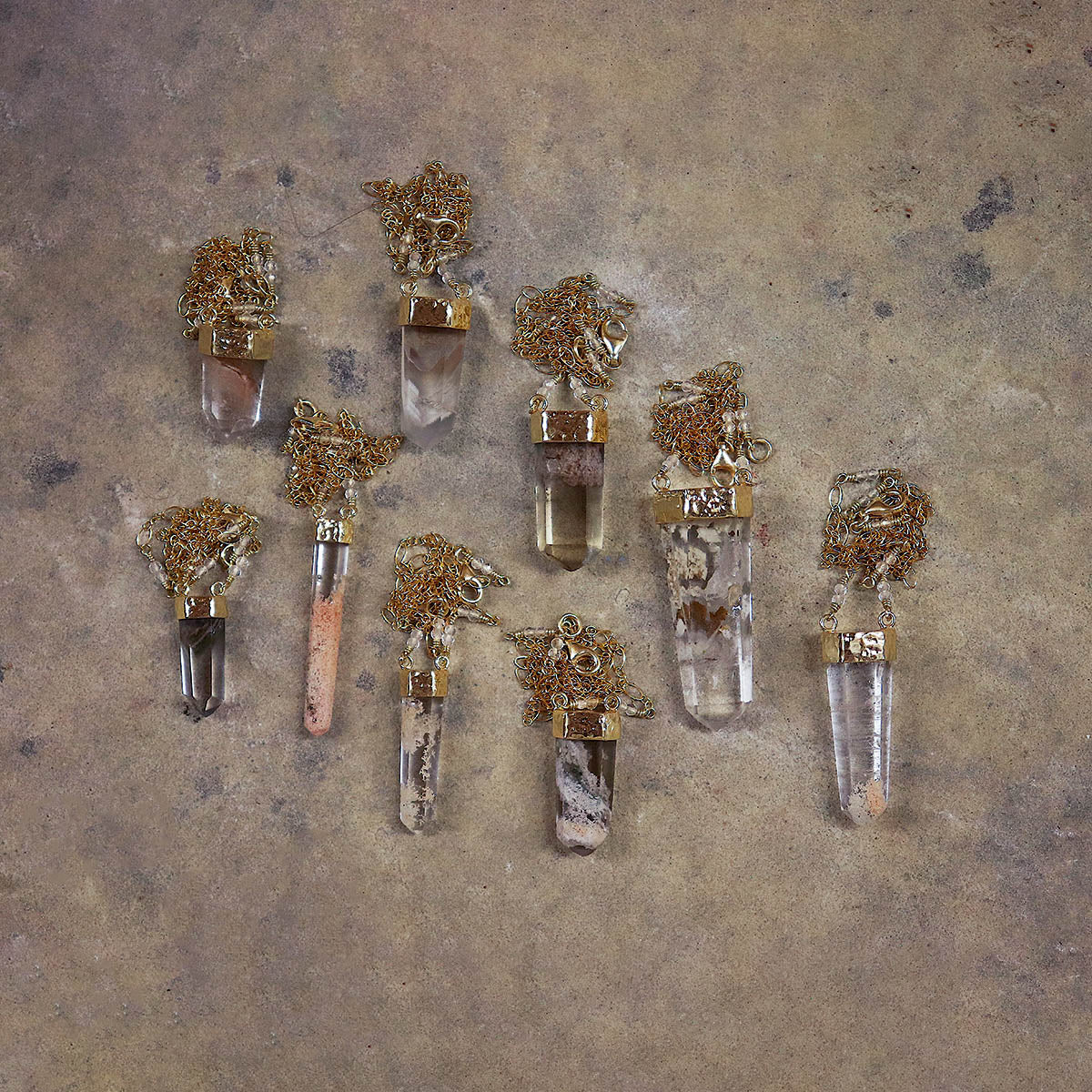 Rose Phantom Wand Necklace