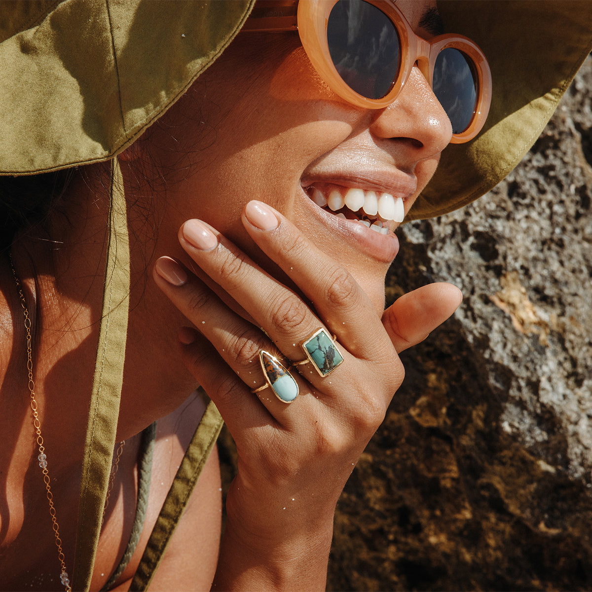 Royston Turquoise Elfin Ring