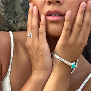 Elder Bird || Turquoise Cuff