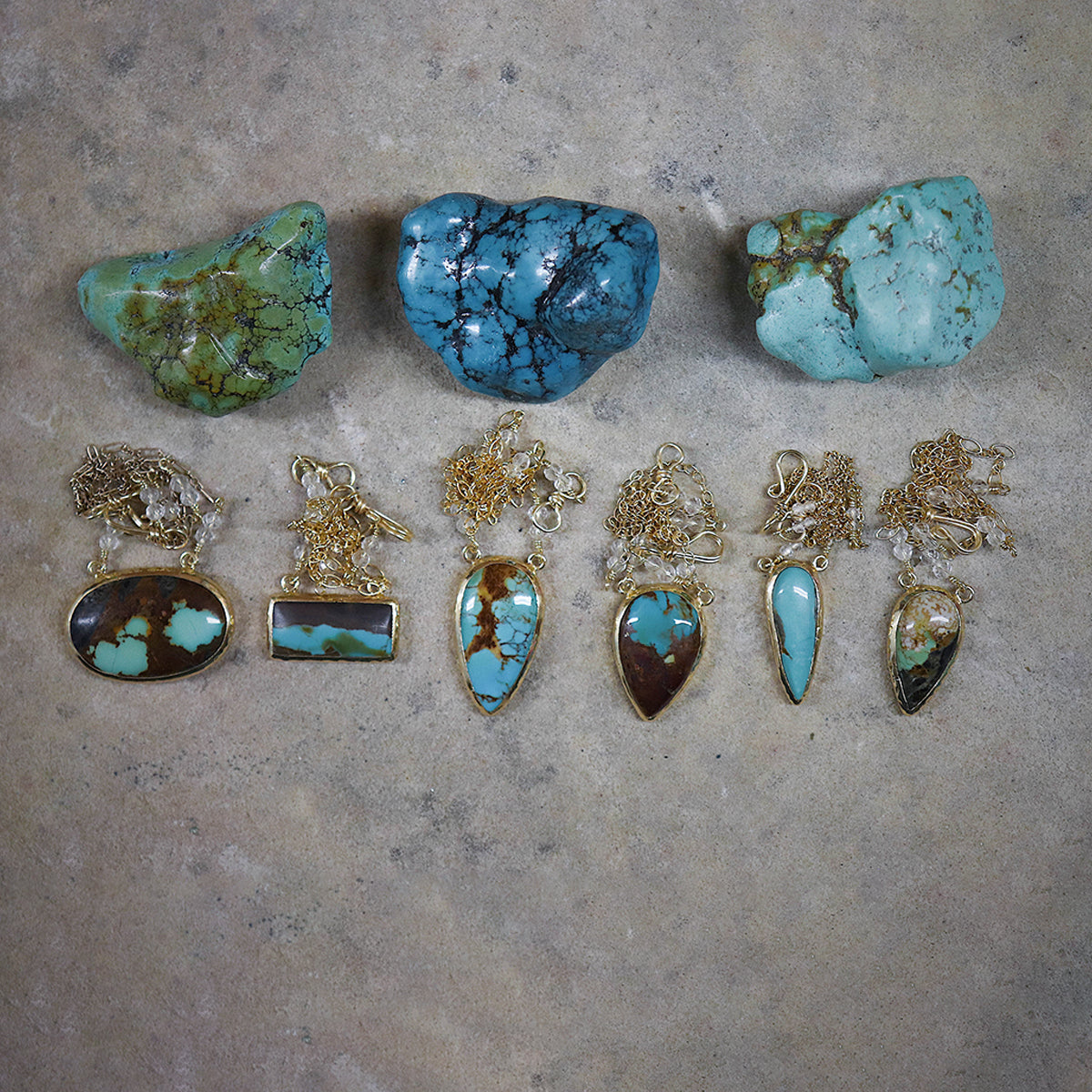 Royston Turquoise Necklace