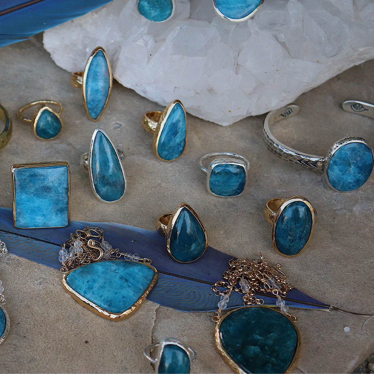 Apatite Elfin Ring