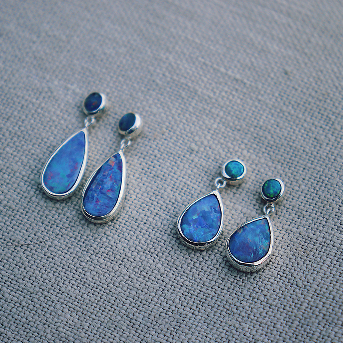 Fallen Star Earrings || wide tear