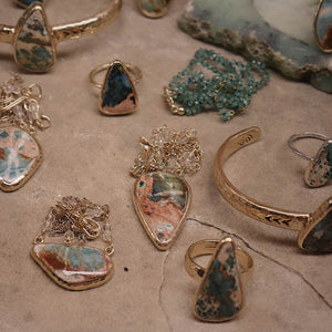 Copper Chrysocolla Necklace