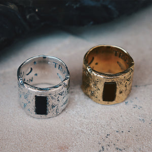 Intuition Ring || Obsidian