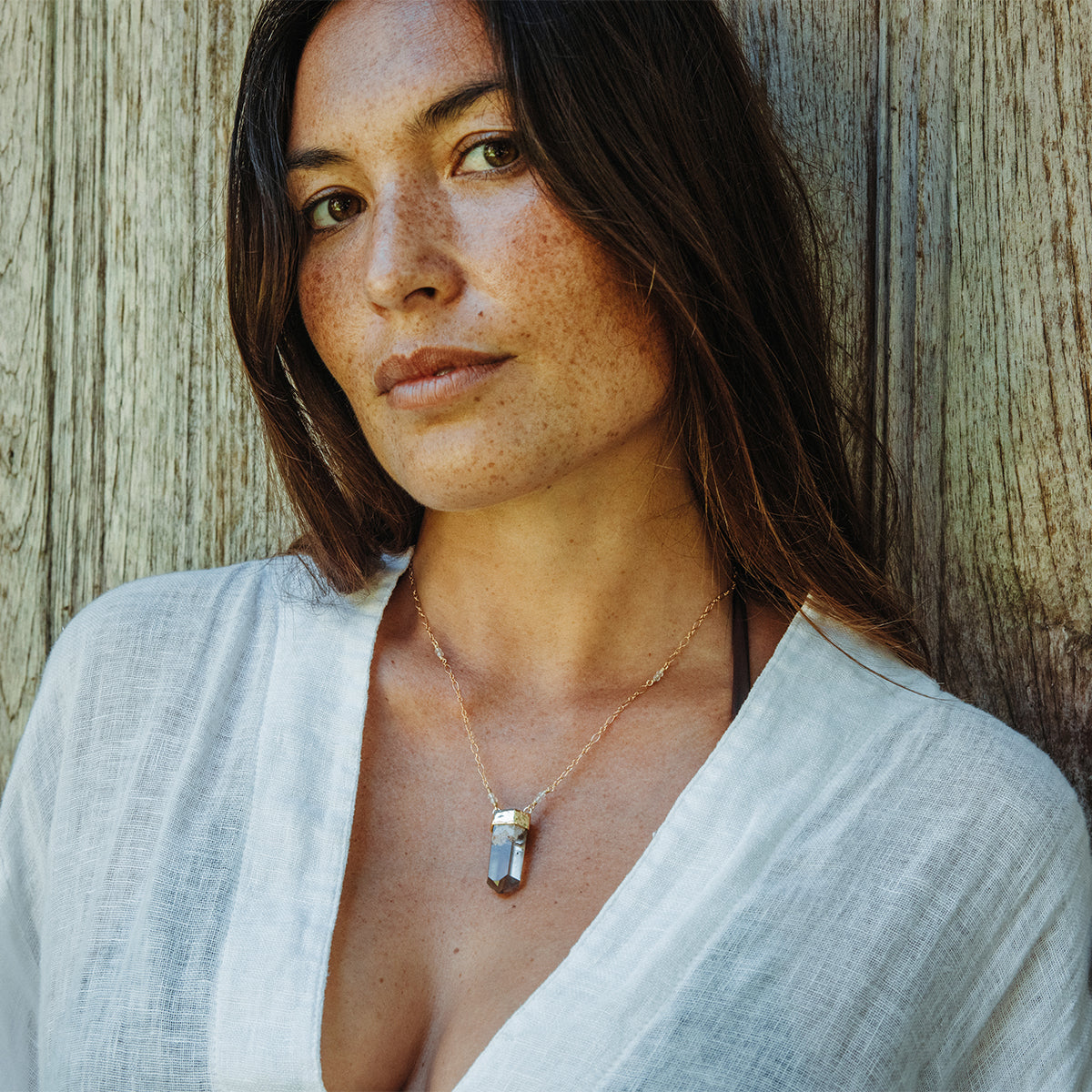 Rose Phantom Wand Necklace