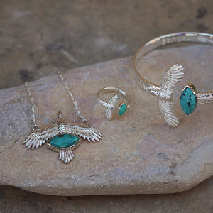 Elder Bird || Turquoise Ring