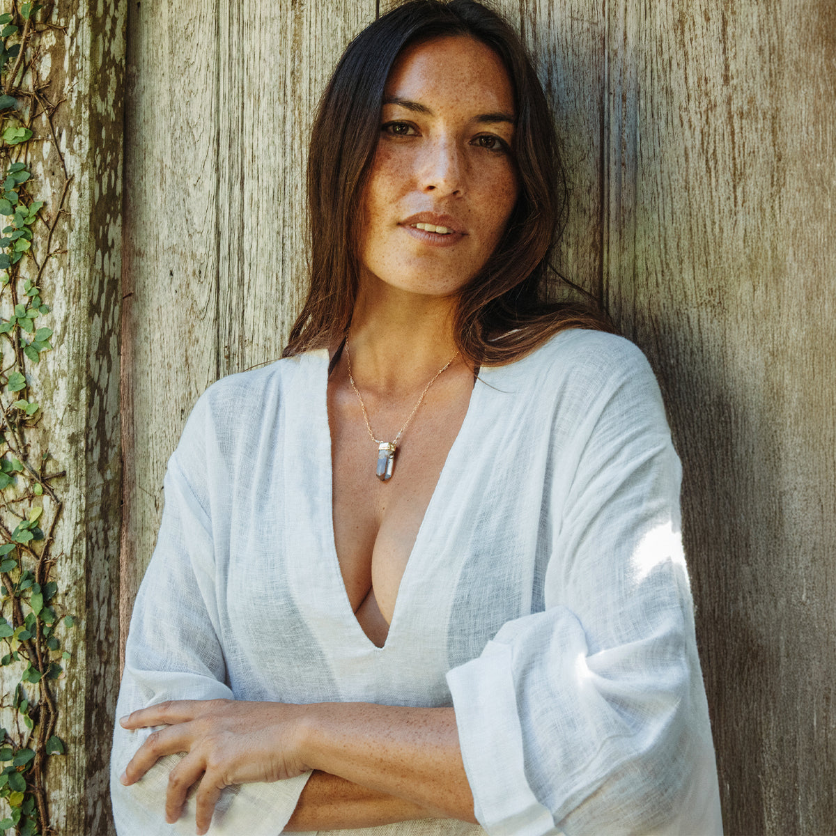 Rose Phantom Wand Necklace