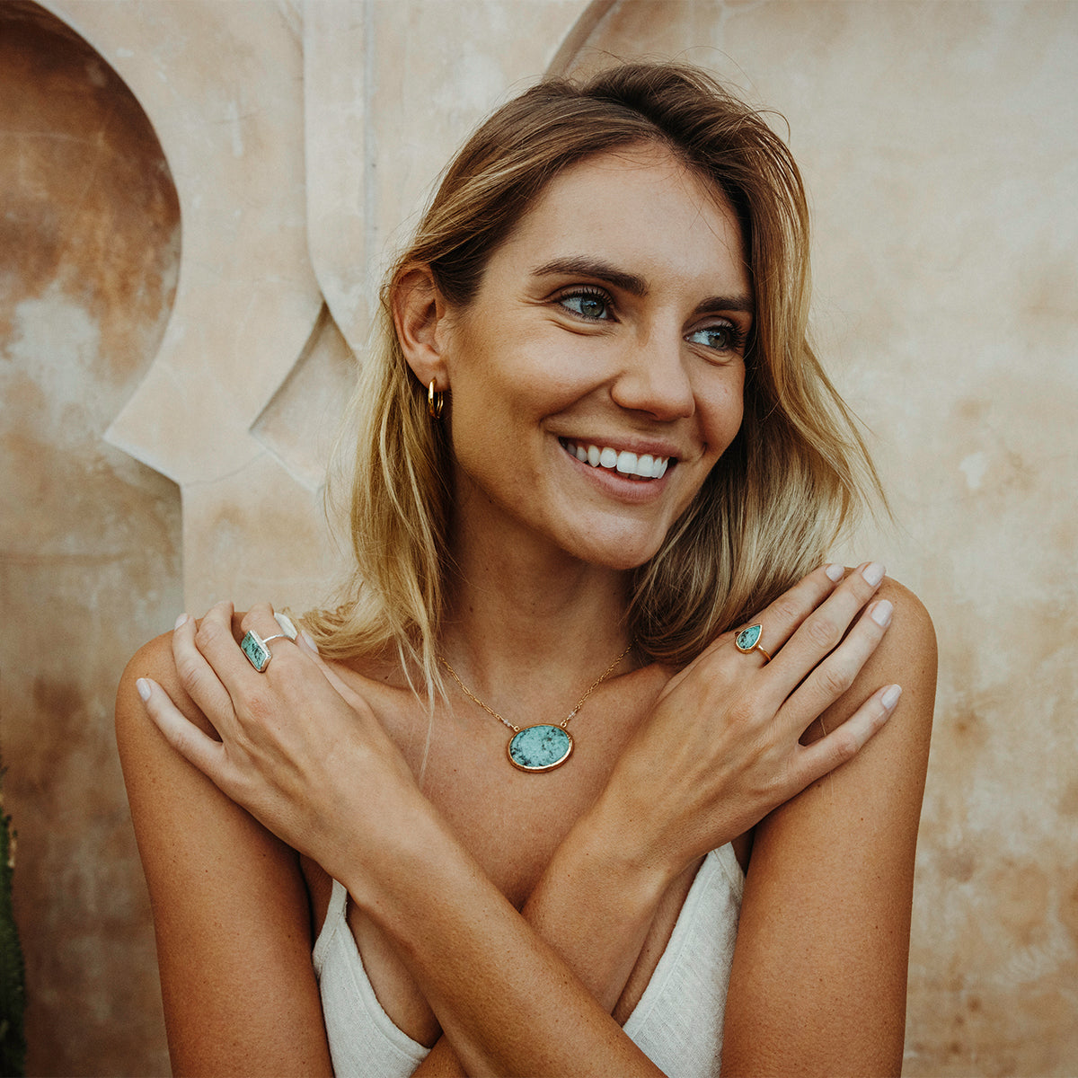 Bedouin Turquoise Necklace