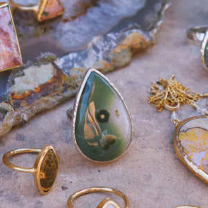 Ocean Jasper Ring