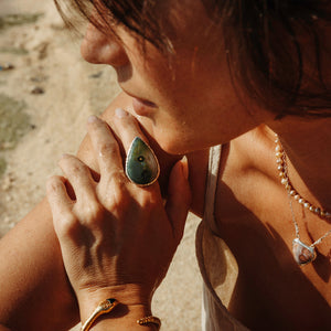 Ocean Jasper Ring