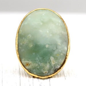 Moss Opal Ring