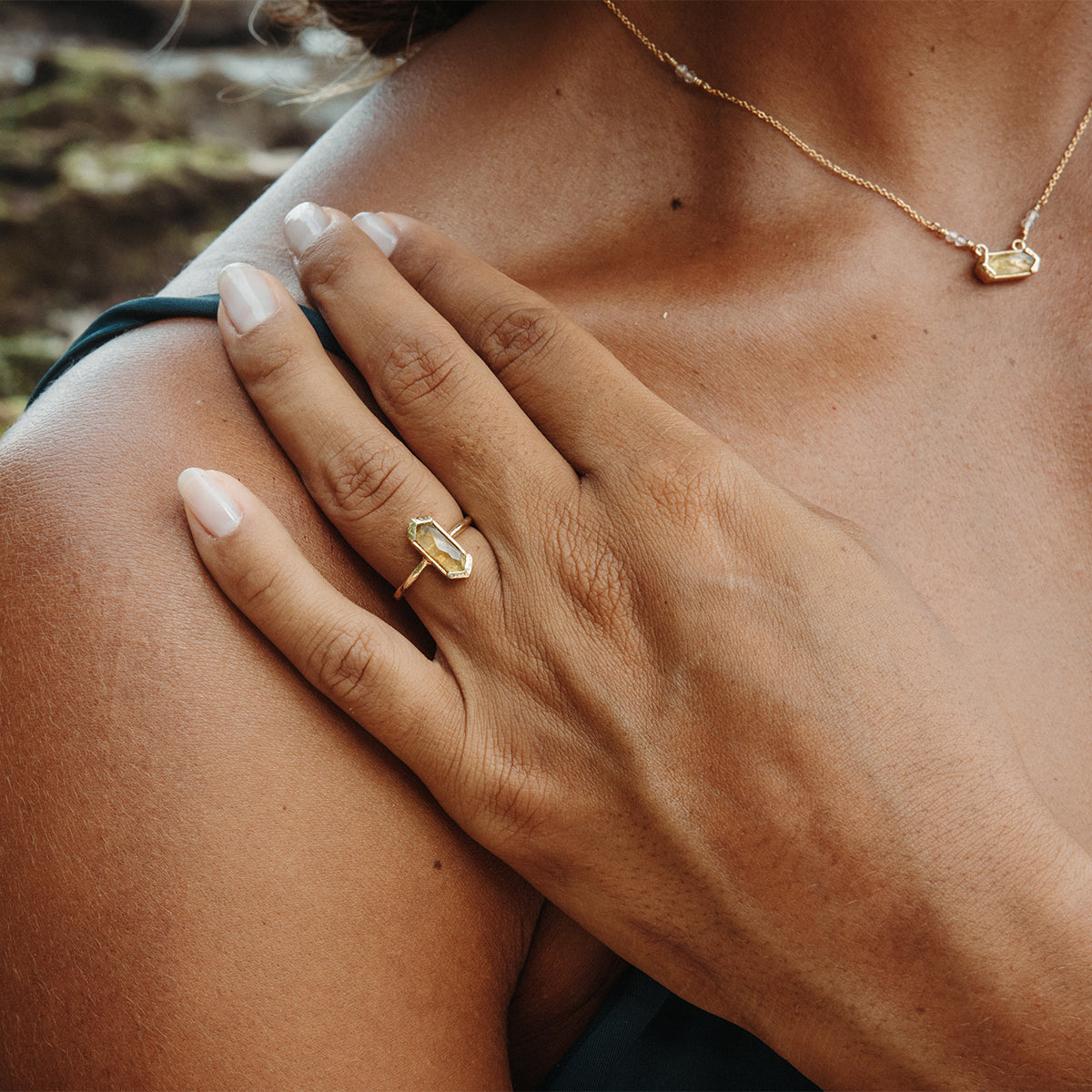 Shine Ring || Citrine