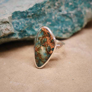 Copper Chrysocolla Ring