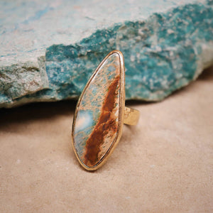 Copper Chrysocolla Ring