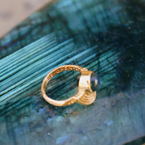 Be Open Ring || Labradorite