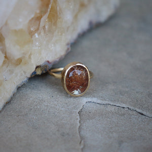 Garden Quartz Elfin Ring