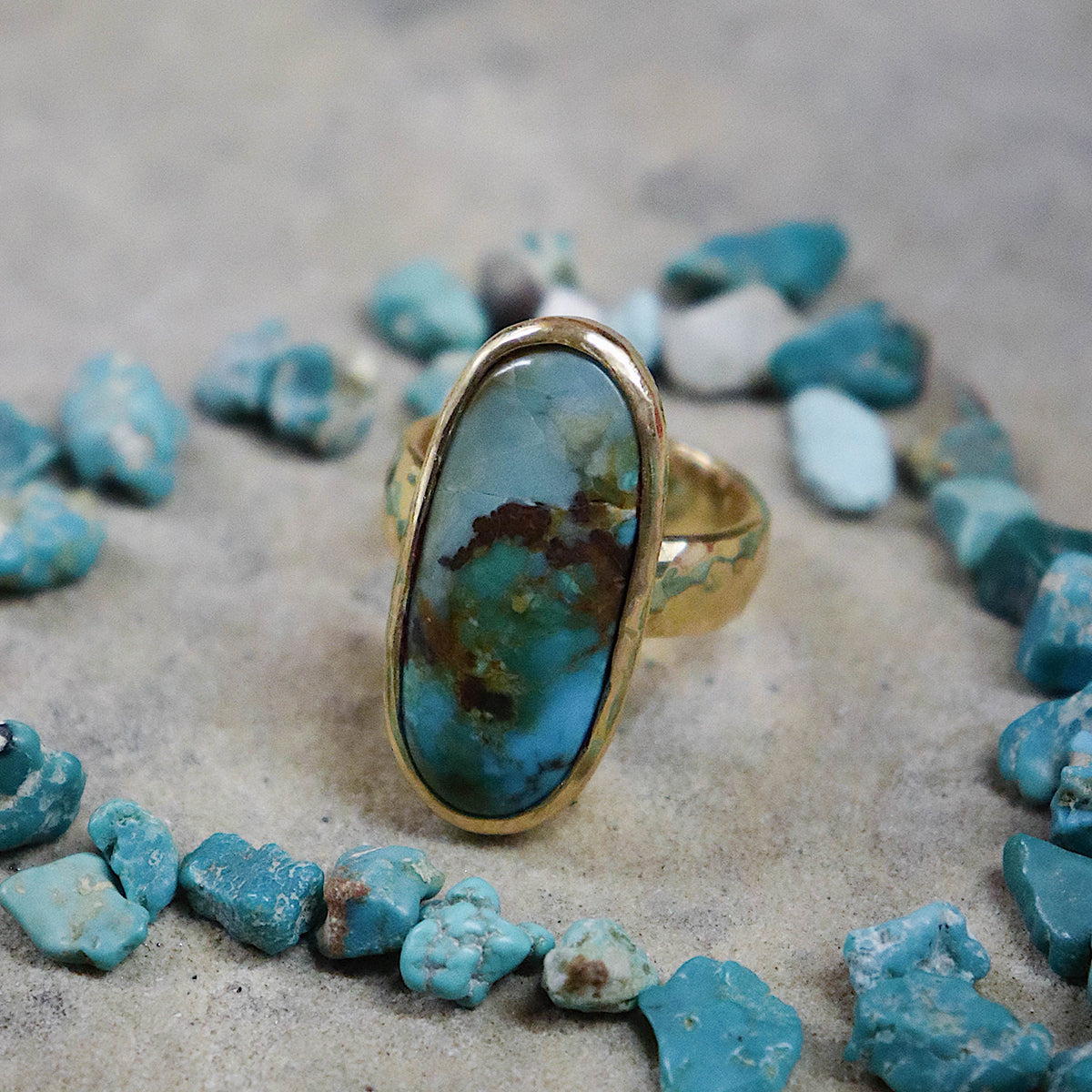 Royston Turquoise Ring