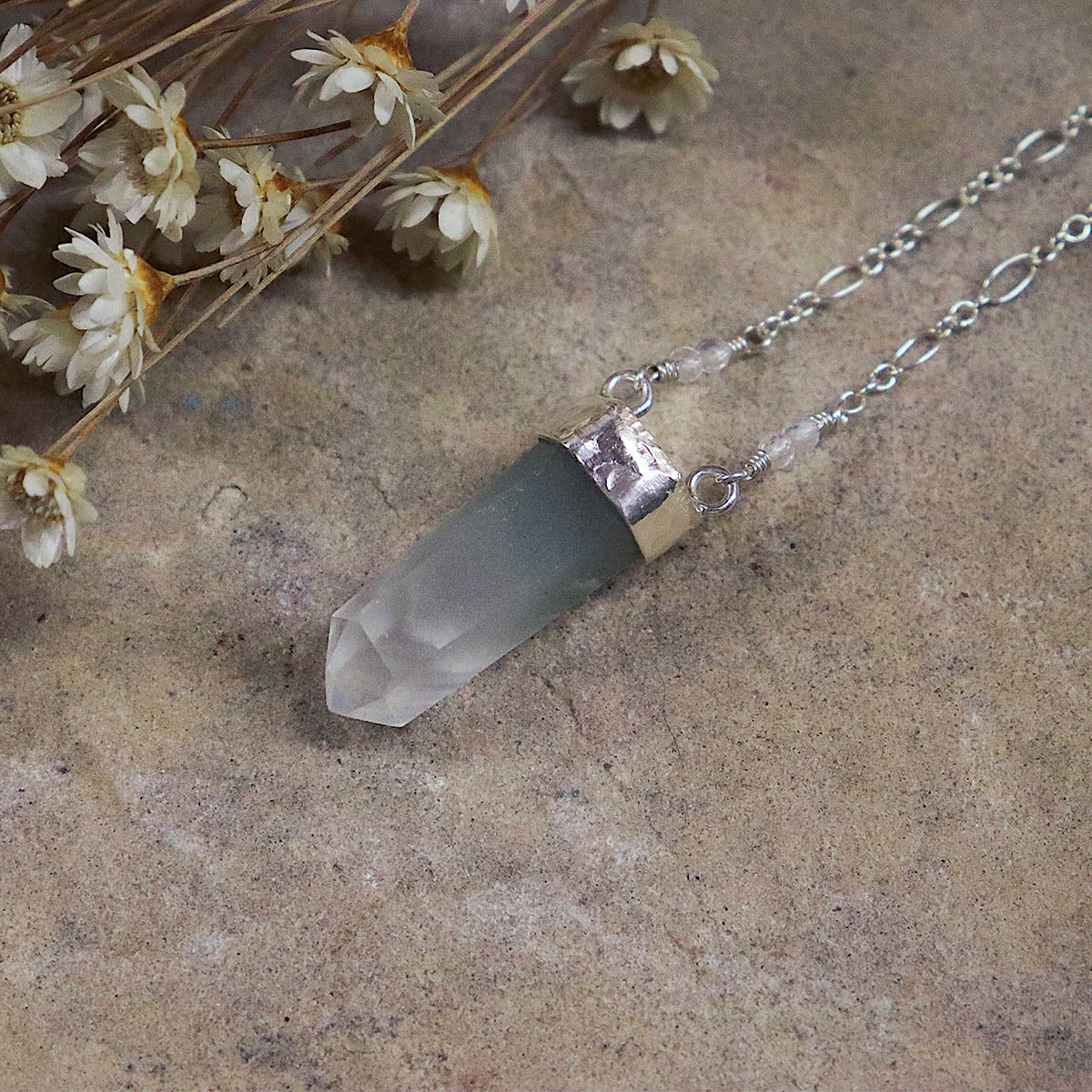 Rose Phantom Wand Necklace