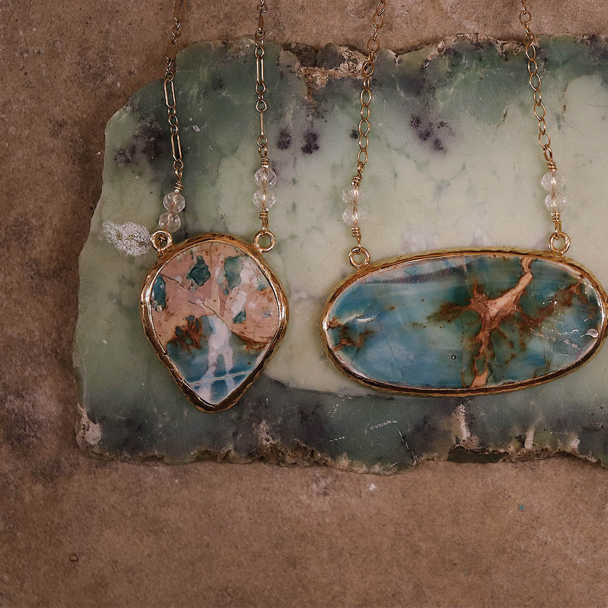 Copper Chrysocolla Necklace