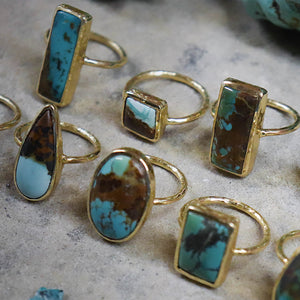 Royston Turquoise Elfin Ring