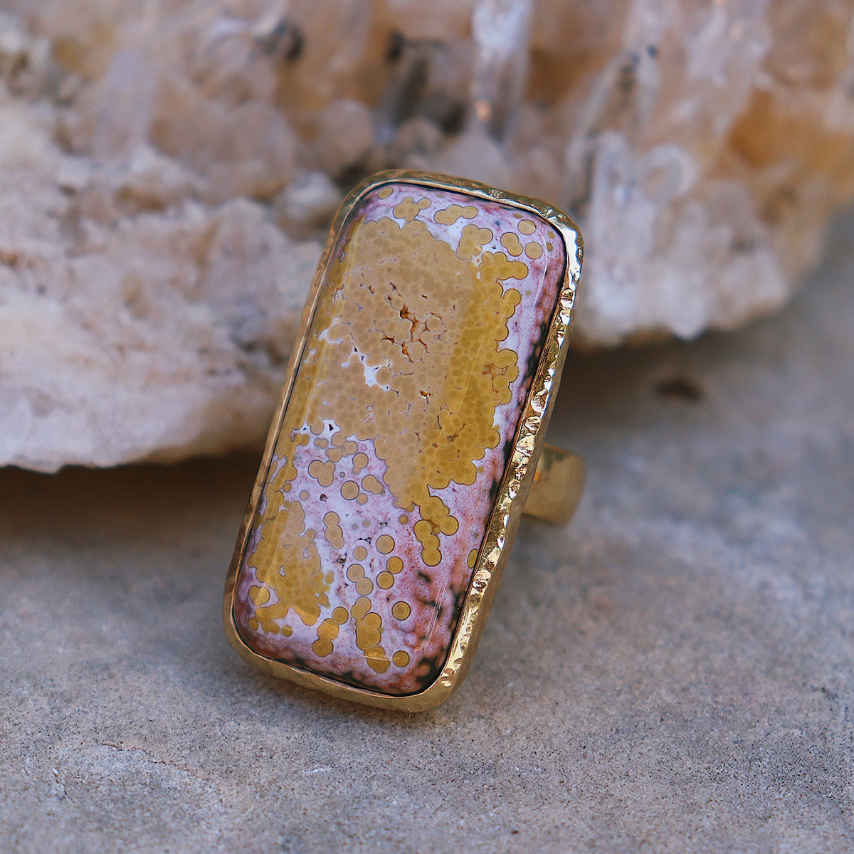 Ocean Jasper Ring