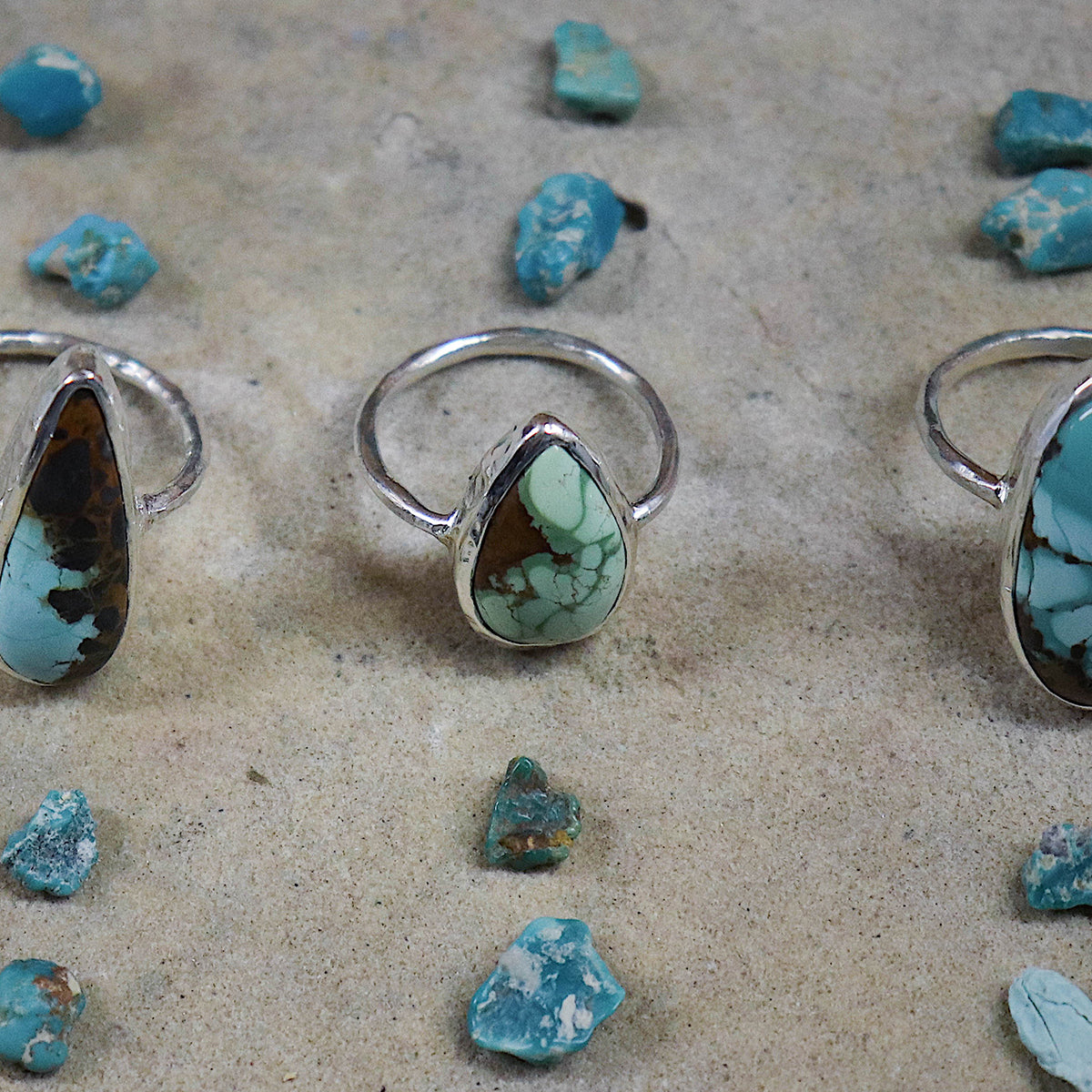 Royston Turquoise Elfin Ring